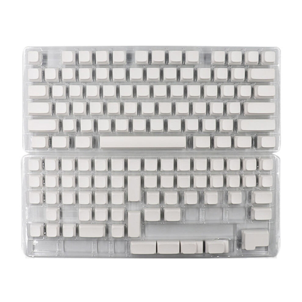 Xda Profile Blank Keycaps Minimalist Mechanical Keyboard White 7704000187060