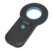 Animal Chip Reader with Dual Frequency Tech 128 Storage - Black USB
