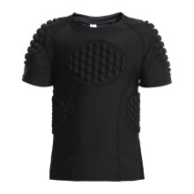 Football Rib Protector For Young Boys Ym Padded Youth Football Shirt Chest Protector Sternum Shoulder Protection