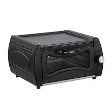 Tandoor Mini Oven Lahmacun Manakish Naan Bread Maker Pizza Oven With Hot Plate Electric Tandoor Black