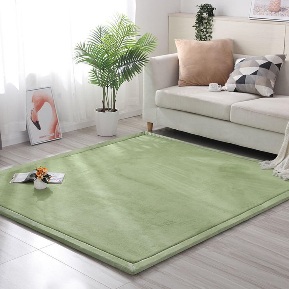Soft Area Rug Large Baby Crawling Mat Velvet Toddler Play Mat For Bedroom Or Living Room Floor Carpet