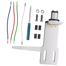 Replacement Turntable Cartridge Wire Quick Installation-Silver