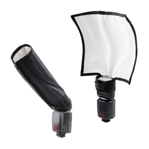 Bounce Light Modifier Reflector External Camera Flash Softening 1