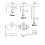 Projectors Ceiling Mount Stand 1/4 Thread 360degree-28cm 4
