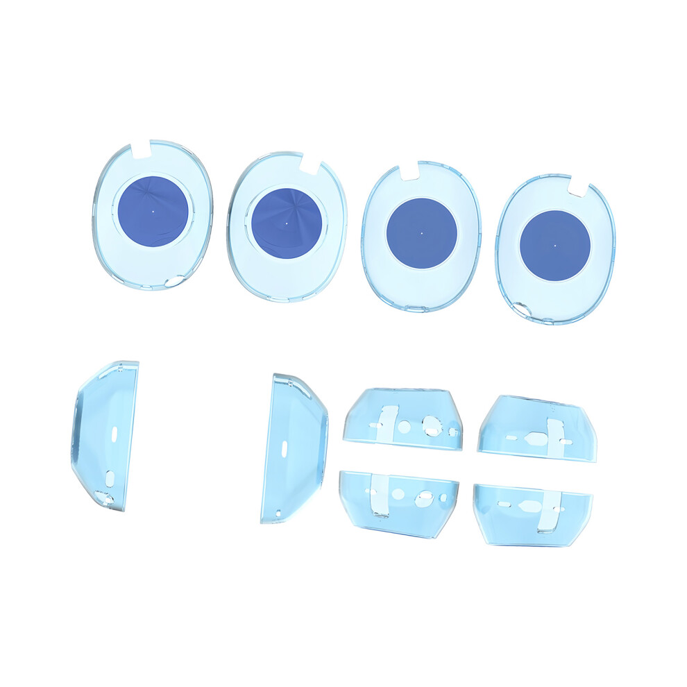 Tpu Case Cover For Wh-1000Xm6 Headphones Outer-Transparent Blue 7696000382708