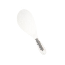 Cuillère de cuisine résistante à la chaleur, poignée-Blanc
