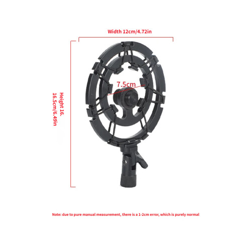 Full Metal Condenser Microphones Shock Mount Universal 2