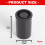 10Pcs Multifunction Empty Bottle 33mm Film Cans Canisters-White 3