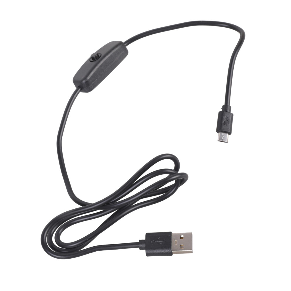 Usb To Tiny Usb Power Cable With Integrated Switches 2- 1M Black 7696000385037