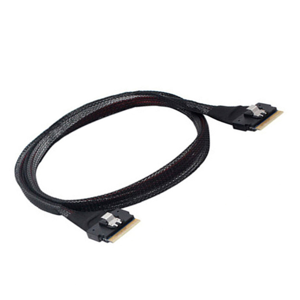 Sff-8654 Slimline 8I 74Pin Male To 74Pin Sff-8654 Sas4.0-0.8M 7704000186841