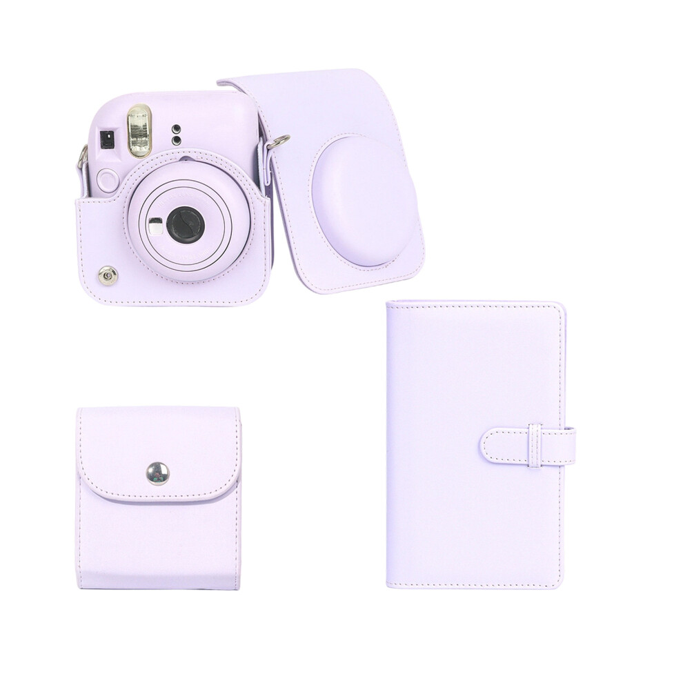 Compact Camera Organizers Bag Featuring Scratch- Purple 7696000386089
