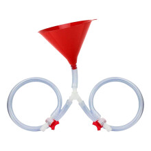 Beer Funnel Multi Liquid Dispensing Tool-Double pipe with val