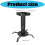 Adjustable Projector Ceiling Bracket 25-35cm Extendable Mount 3