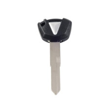 For Kawasaki Zx-6R motorsykkel Uncut Blade Keys Blank For Key Scooter Tenning, 2Pcs