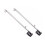 Metal Craft Marine Flagpole Mounting Set-2 extended versions 1
