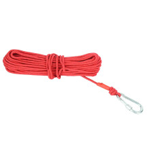 Magnet Fishing Nylon Rope 20M Length Strength Braided Nylon Cord Treasure Hunting Salvage Rope Strong Pull Force
