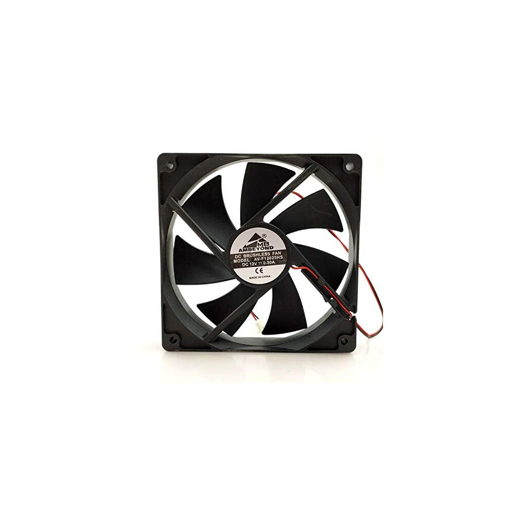 12V 120Mm Cooling Fan 0.30A 2Wire Fan For Pc And Electronics Cooling 120Mm Case Fan 12V Dc Fan 9323874119397