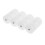 4 Stück AA-zu-D-Adapter Weiß PP 5,9  3,2  3,2 cm 1