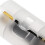 4 Stück AA-zu-D-Adapter Weiß PP 5,9  3,2  3,2 cm 8