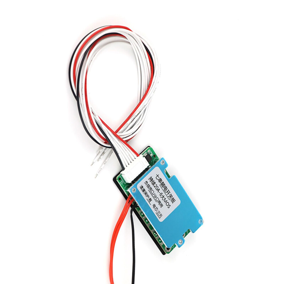 7S 29.4V 20A Liion Battery Protection Board For Packs With Overcharge/Discharge And Shortcircuit Protection 9339159384060
