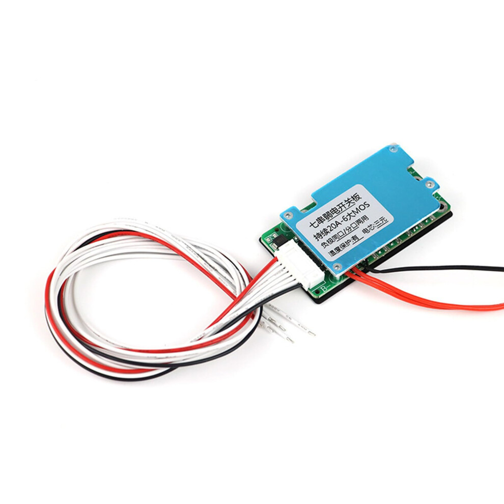 7S 29.4V 20A Liion Battery Protection Board With Short Circuit, Overcharge, Overdischarge And Thermal Regulation 9339159384114