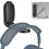 Nonslip Base Headphone Stand Holder For Secure Desk or Wall 7