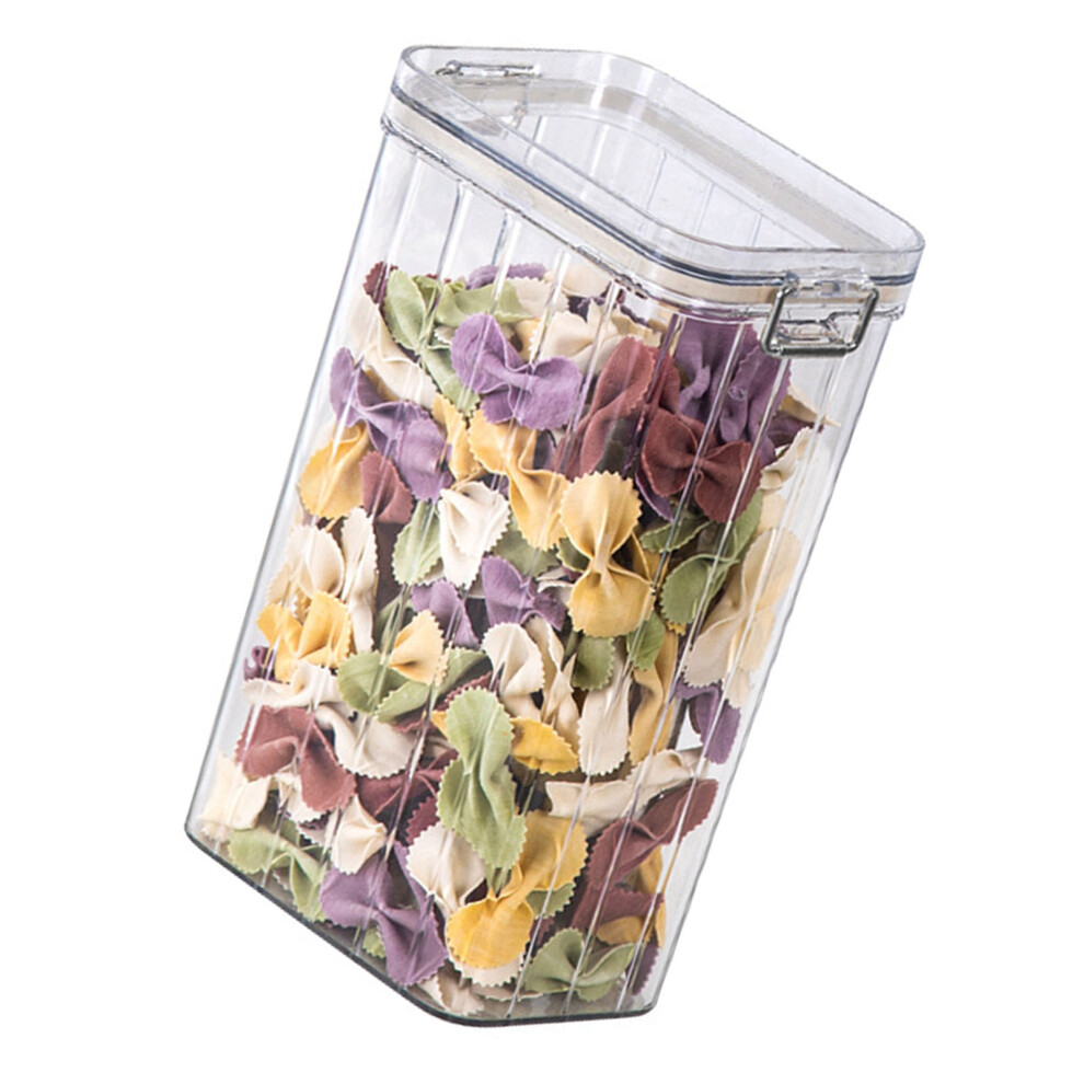 1800ml Transparent PET Food Sealing Container - Kitchen Storage Jar-image-OPC-PN6Q58W-NEW