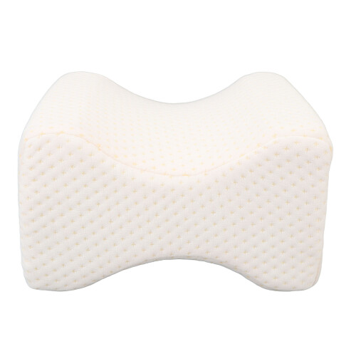 Memory Foam Knee Pillow for Side Sleepers, Curved Soft Elevation Cushion 1