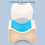 Memory Foam Knee Pillow for Side Sleepers, Curved Soft Elevation Cushion 5