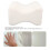 Memory Foam Knee Pillow for Side Sleepers, Curved Soft Elevation Cushion 7