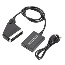Compactly SCART to HDMIs Adapter Supporting Quality Video and