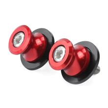 Swingarm Spools Slider Fit For ZX6R ZX10R Ninja 650 400 M8 Red