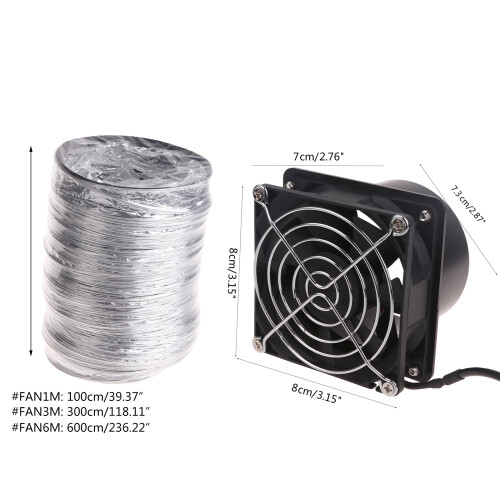 USB  Absorber Extractor Fan  Filter  Fan Low Noise-single fan 2