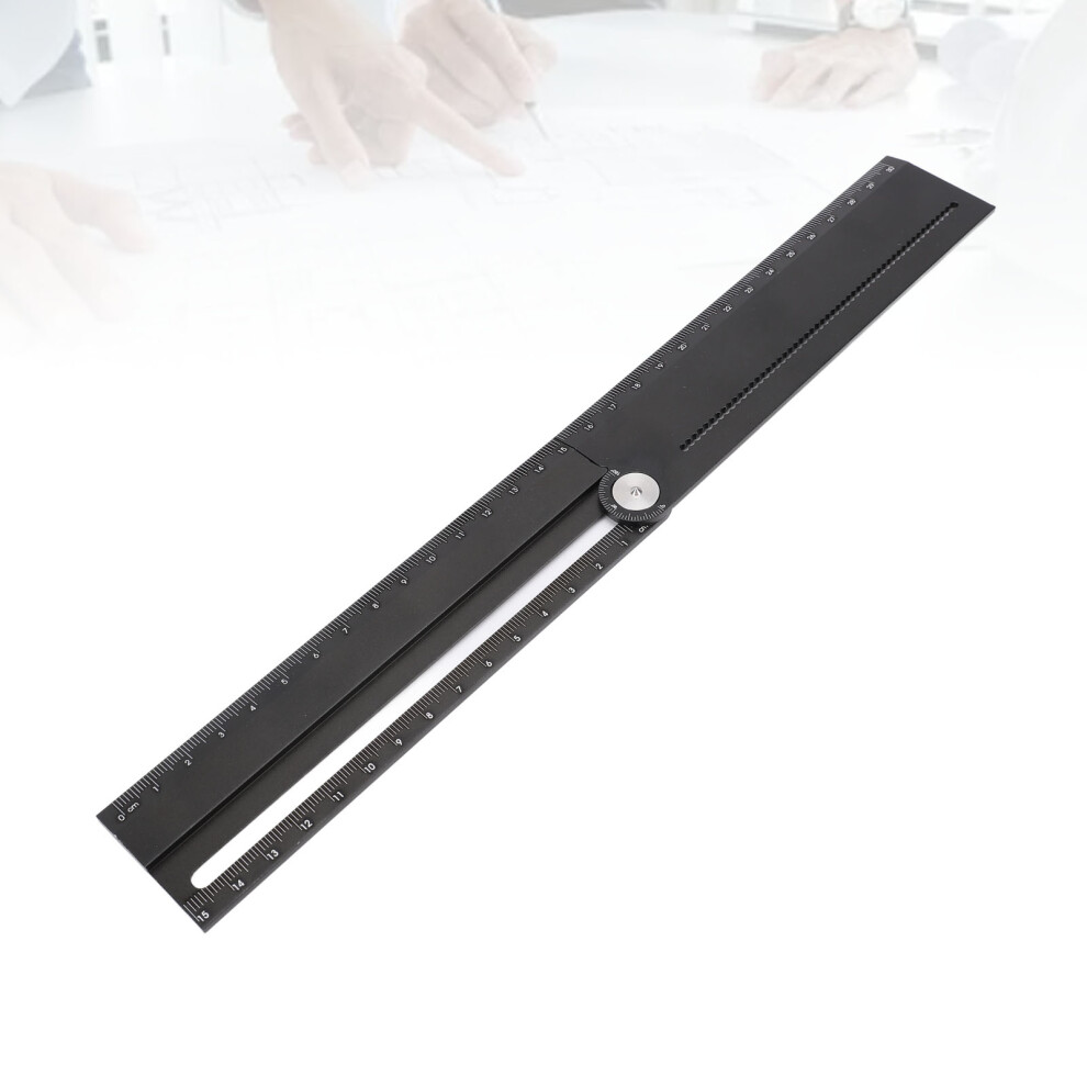 Aluminum Multi Ruler & Angle Meter For Circle Arc & Line Drawing 5051363639272