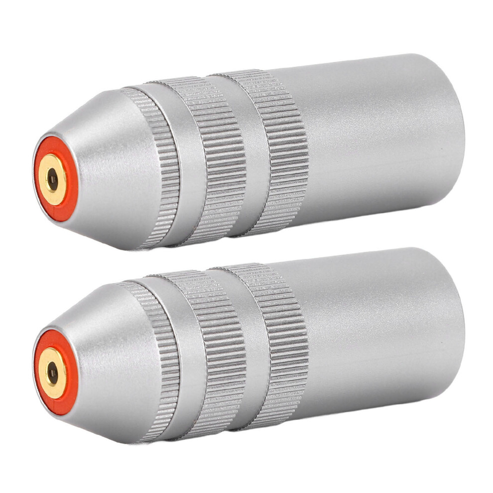 2Pcs 4 Pin Xlr Male To 2.5Mm Balanced Female Adapter For Microphones & Speakers 4001363641516