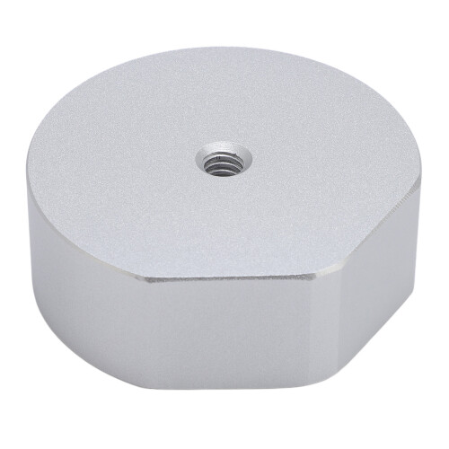 Universal Aluminum Satellite Tripod Mount Adapter 1/4 Inch Silver 1