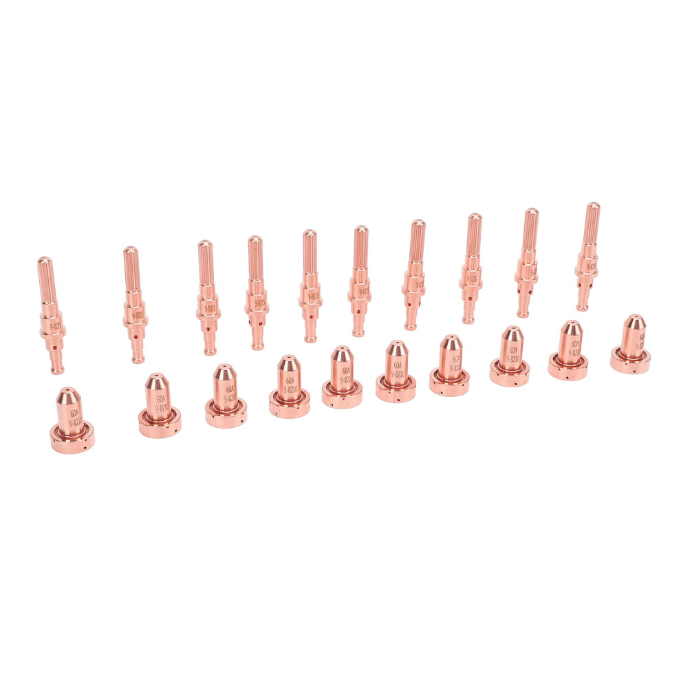 10 Pcs Brass Plasma Torch Tips For Sl60 Sl100 60A Replaceable Nozzles 8461363641170