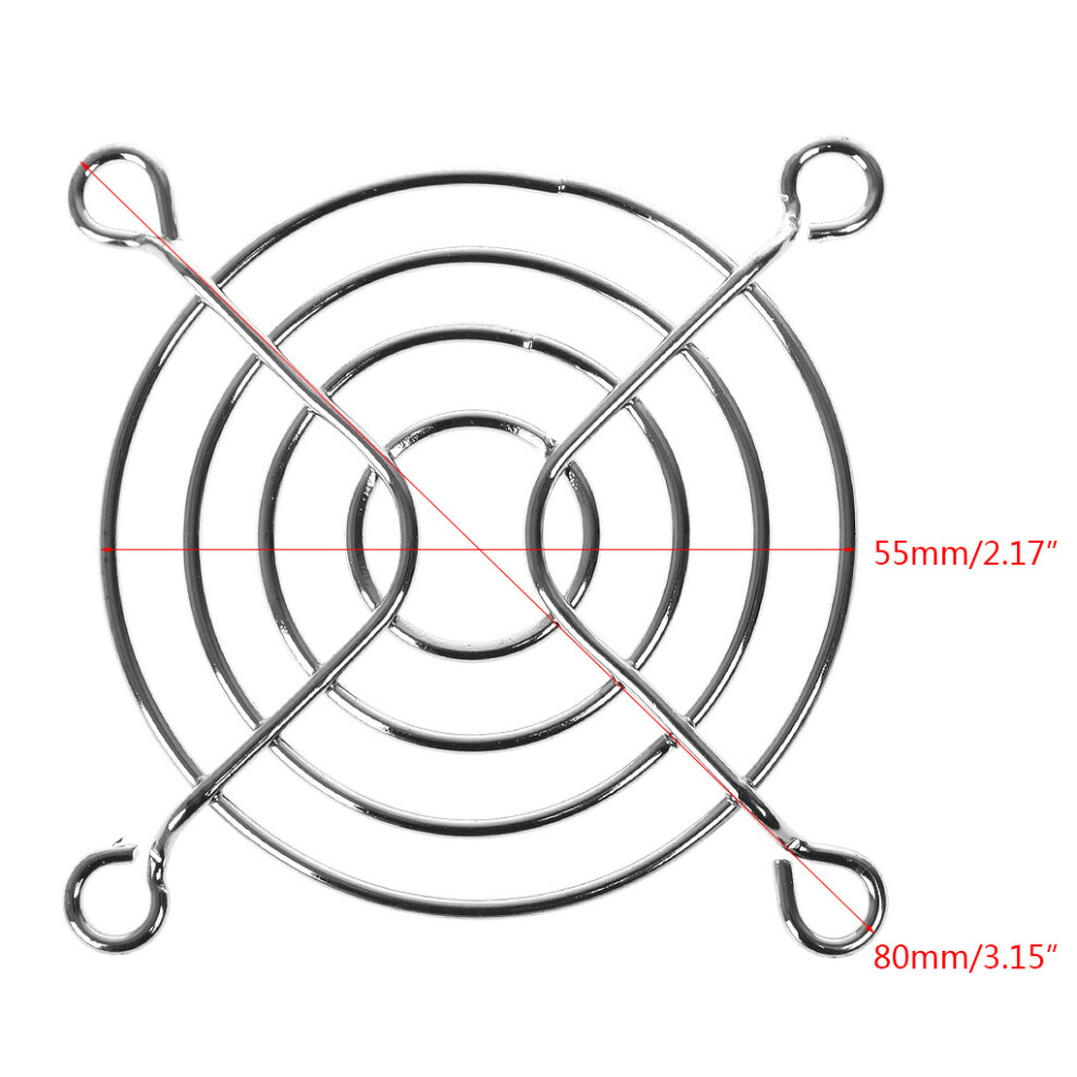 Iron Mesh Fan For Protection Net Grille For 6Cm 60Mm- Gold 7704000195096