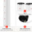 Transparent Acrylic Backpack Drink Dispenser With Scale Marking 5
