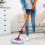 Adjustable Length Iron Spin Mops Handle For Adults Kids And Hard 3