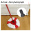 Adjustable Length Iron Spin Mops Handle For Adults Kids And Hard 4