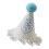 Delicate Lace Trimmed Celebration Hat Duck/Flower Theme-Blue 1