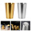 600ml Beer Wine Cups Stackable Drinking Tumblers Stainless-gold 3