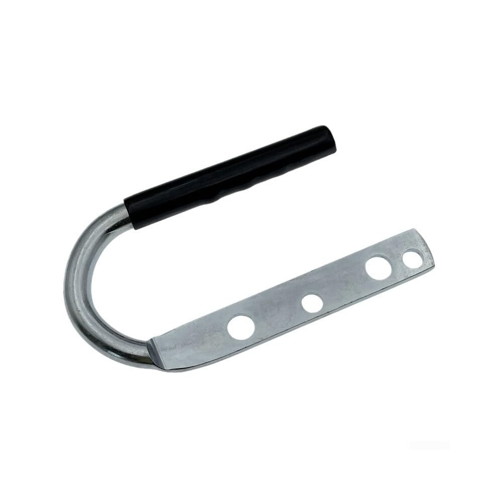 Trailer Ball Cover With Handle Fits 2Inch And 17/8Inch Hitches Galvanized Construction Heavyduty 9339159386361