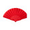 Chinese Folding Fan Retro Handheld Fan Plastic Folding Hand-Red 1