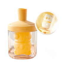 Flexible Silicone Ice Creams Molds For Kids Handmade-Yellow 1