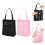 Quick Drying Mesh Beach Pack Bag With Hanging Hook-Black 4