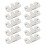 10pcs Quick Installation Stainless Steel Wall Hook Easy-S 1