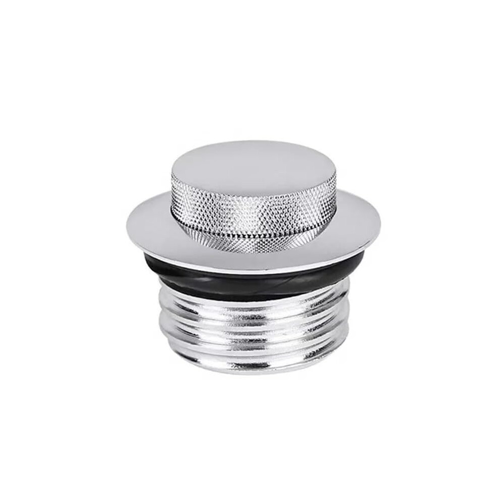 Gas Tank Cap Flush Mount For Sportster Xl883 Xl1200 Dyna Fxd Softail Fat Boy Silver 9323874122748