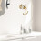 Durable Zinc Alloy Wall Hook With Crystal Accent For Kitchen 4